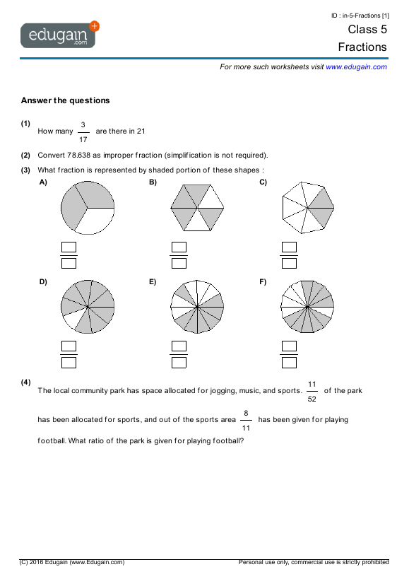 Fractions